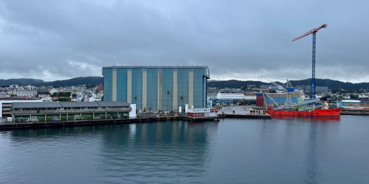 Haugesund on P&O Iona Norwegian Fjords Cruise