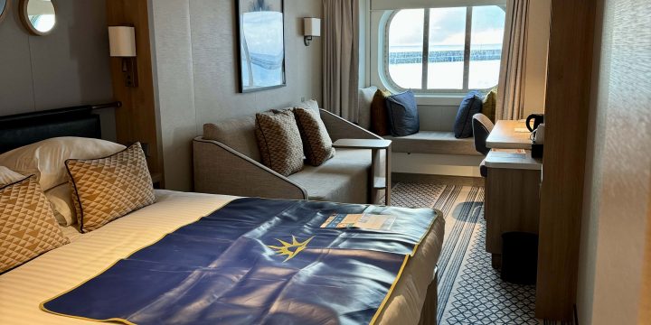 P&O Arvia Cabin Review: Four-Berth LB Grade Seaview Family Cabin (No. 4445)