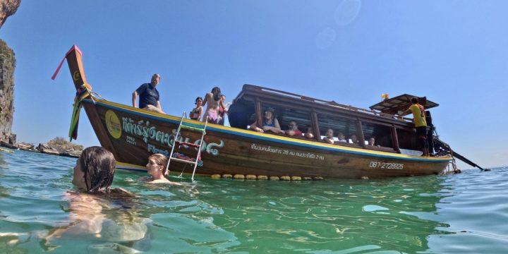 Sunset Boat Tour, Ao Nang: 7-Islands Sunset Tour