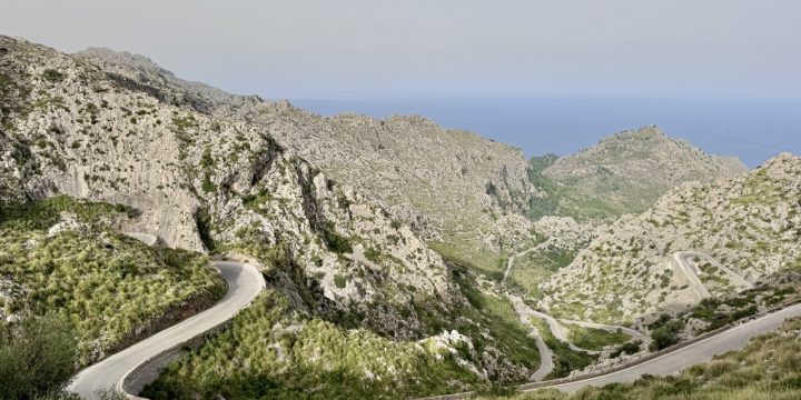 Driving to Sa Calobra